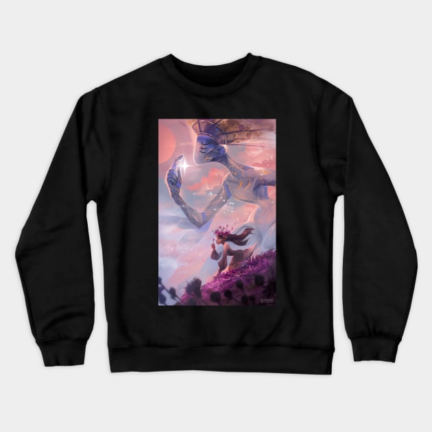 blessings of a giant Crewneck Sweatshirt by gloomwastaken